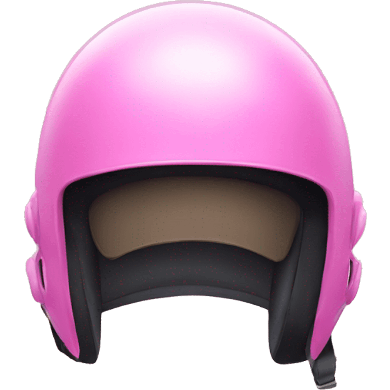 a helmet with pink bows emoji