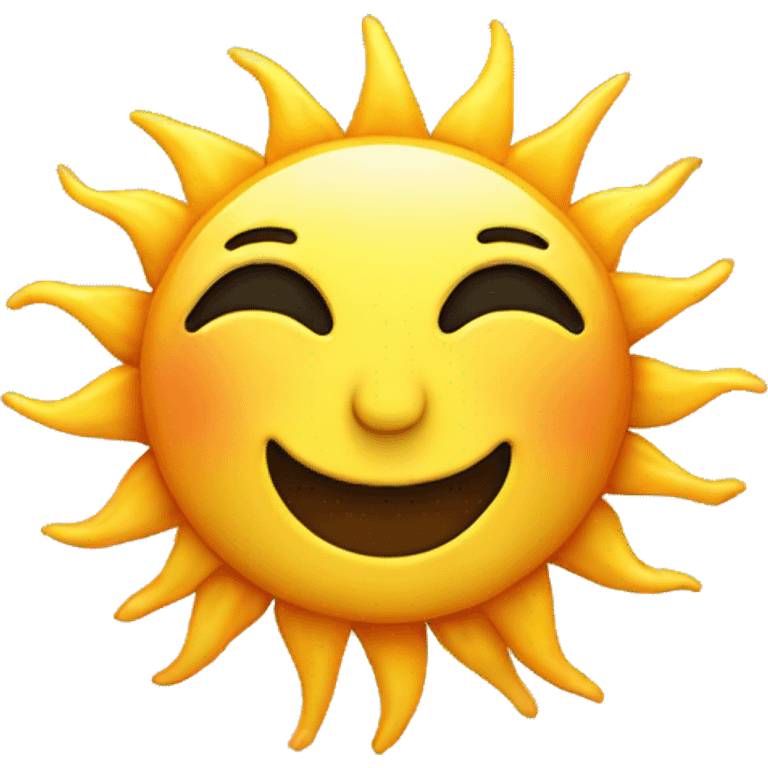 Sun emoji