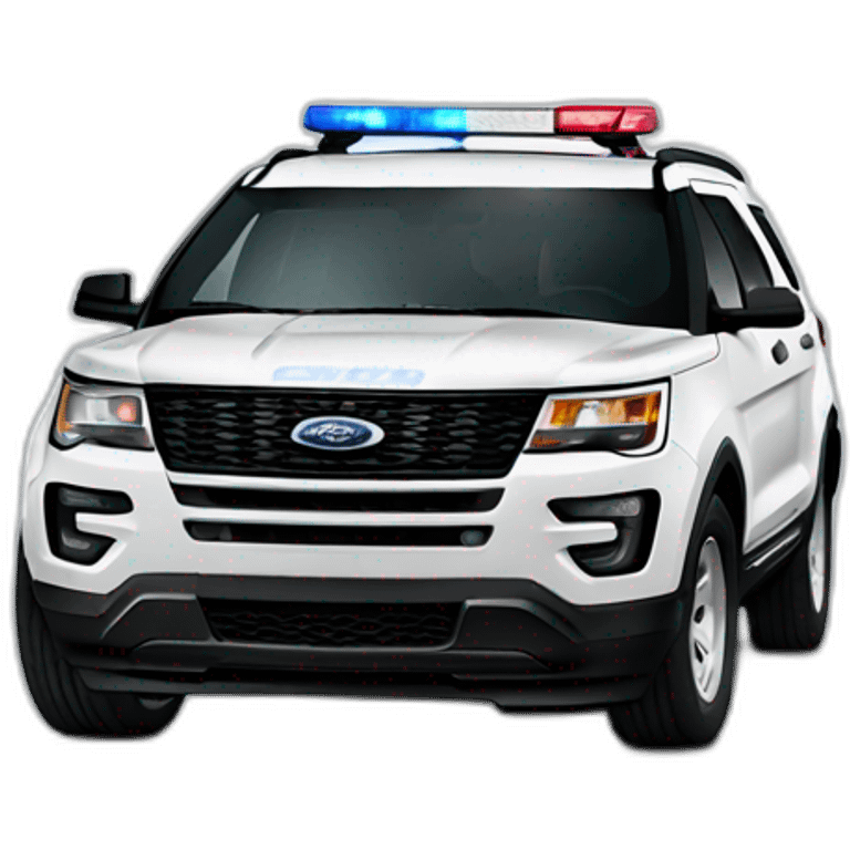 Ford explorer police emoji