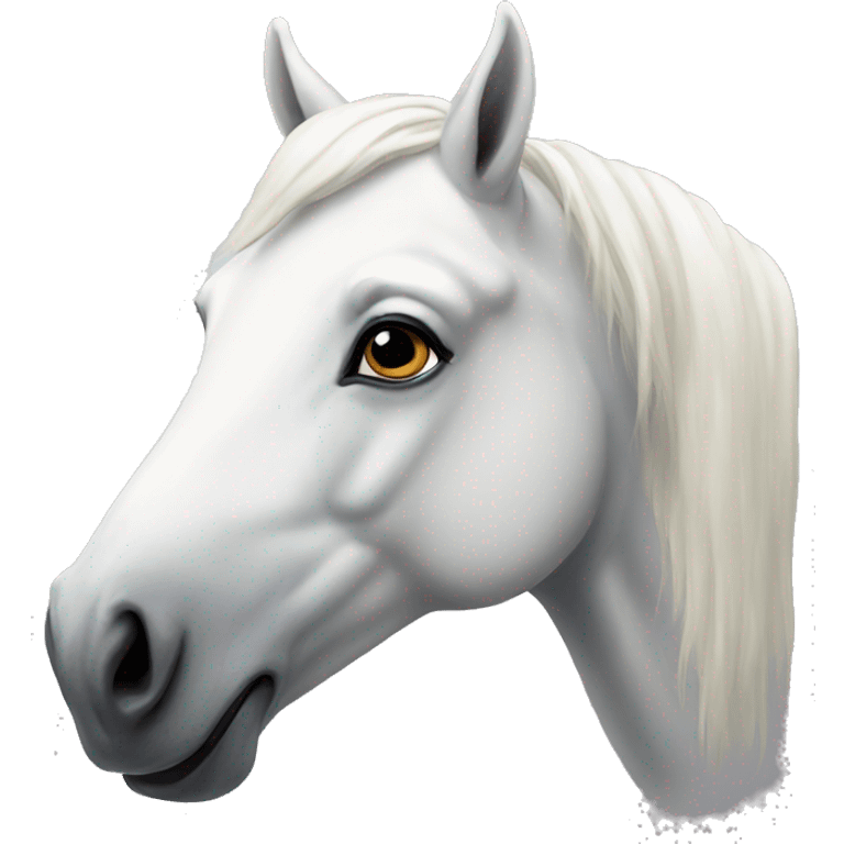 White horse emoji