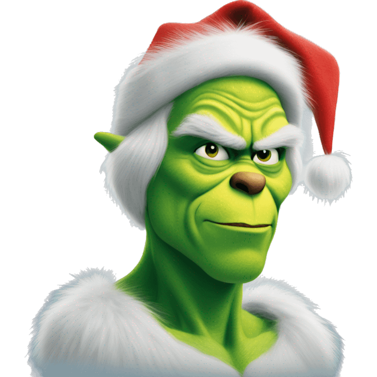 henry cavill as grinch emoji