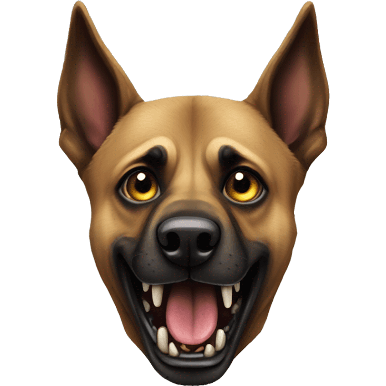 zombie-monster-malinois dog emoji