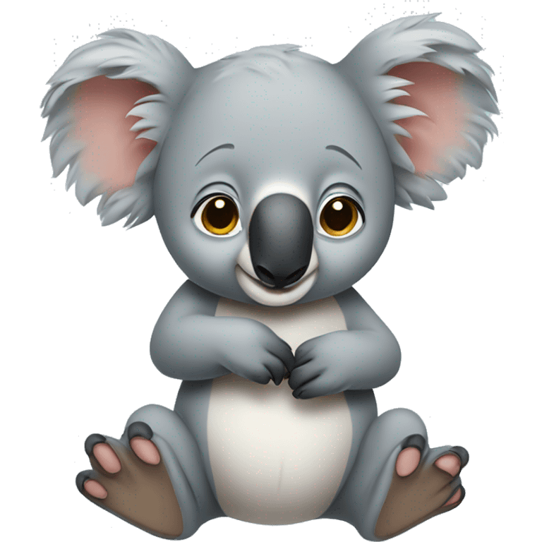 Bebé koala emoji