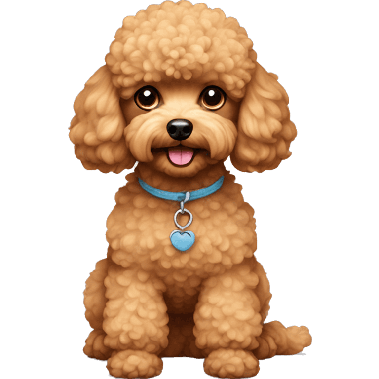 apricot toy poodle emoji