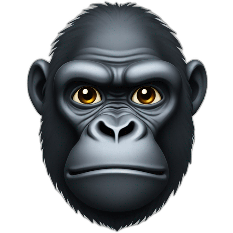 gorilla face emoji