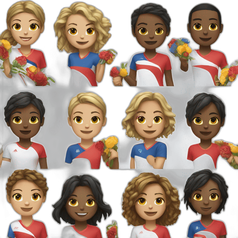 Olympic games Paris 2024 emoji