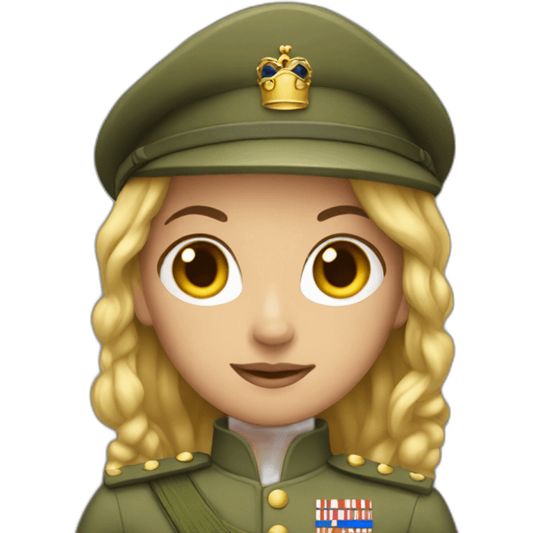 Princess military emoji