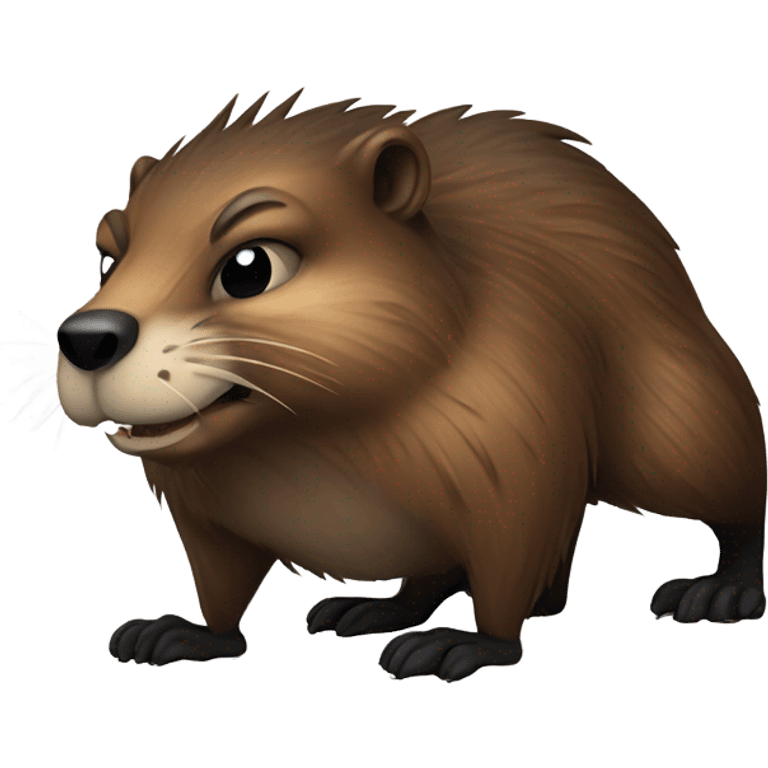 Evil Beaver emoji