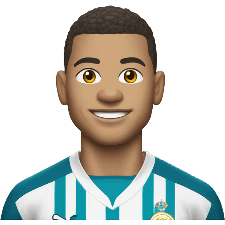 killian mbappé with Marseille shirt emoji