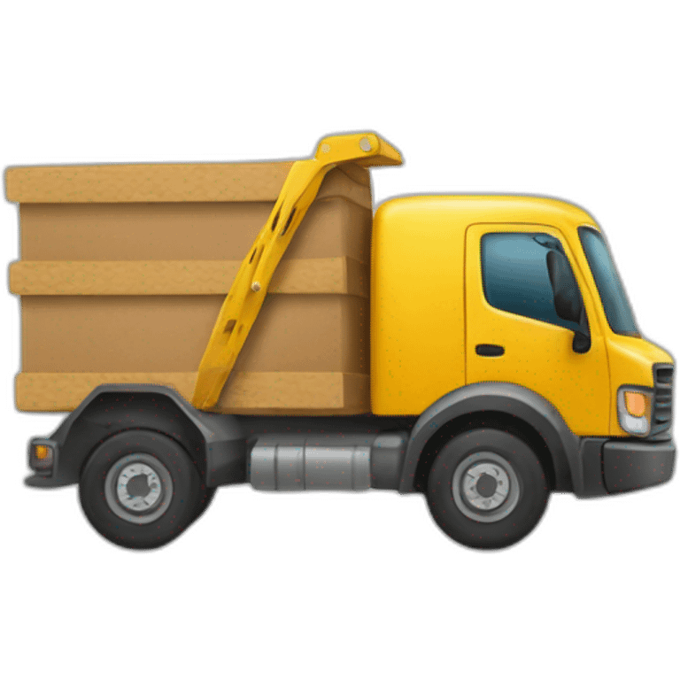 Construction materials delivery emoji