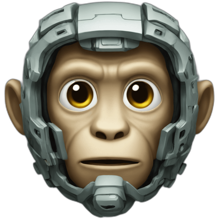 borg monkey emoji