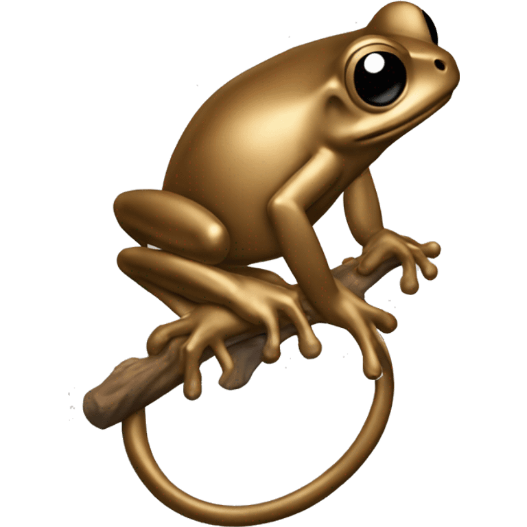 Richmond's coqui bronze emoji