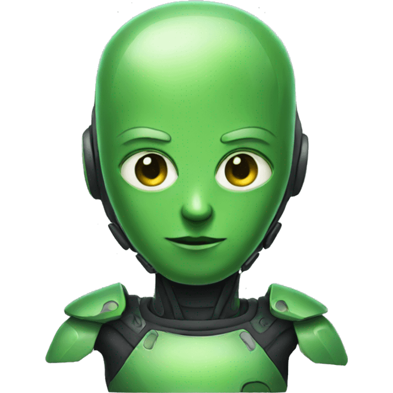 Green Androide  emoji