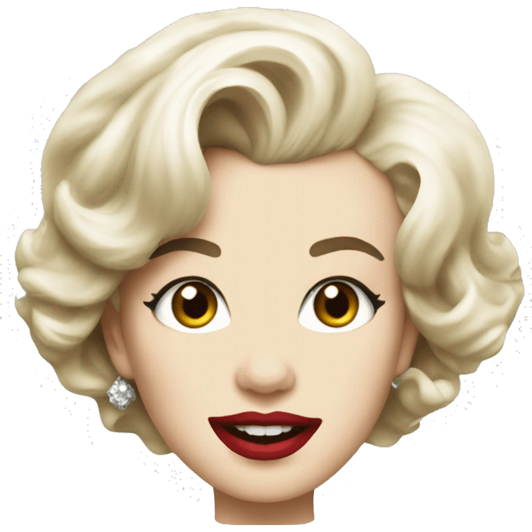 Marilyn Monroe emoji