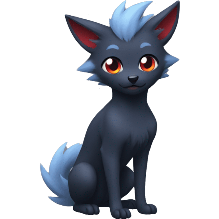 Zorua full body emoji