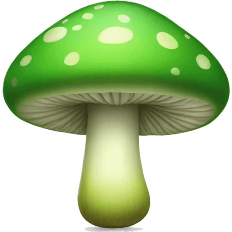 green mushroom emoji