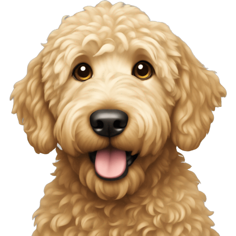 Golden doodle  emoji