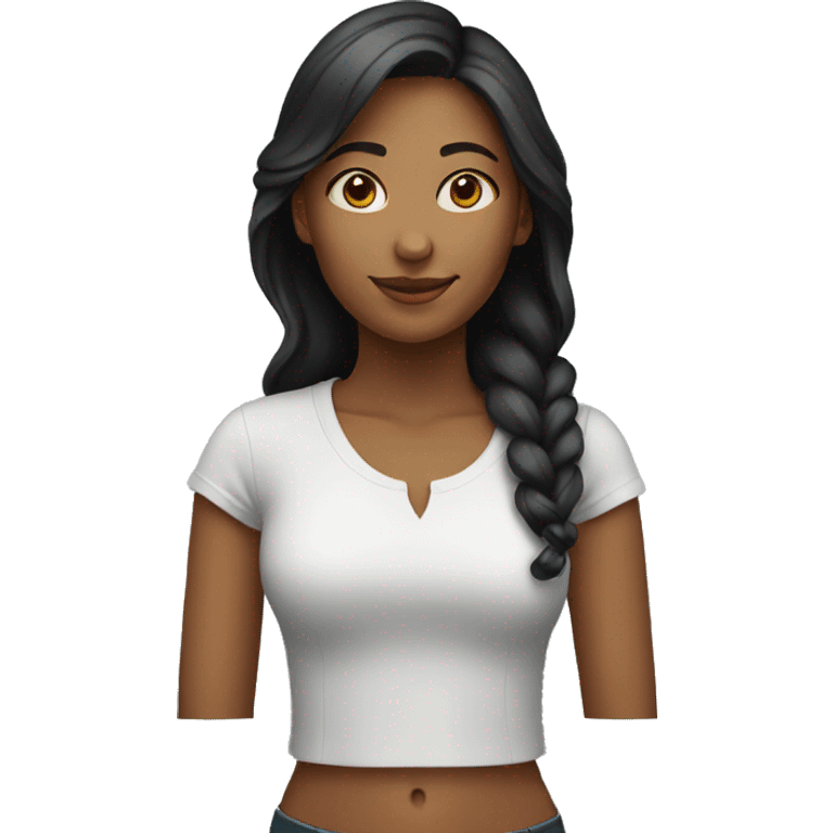 young woman tech emoji