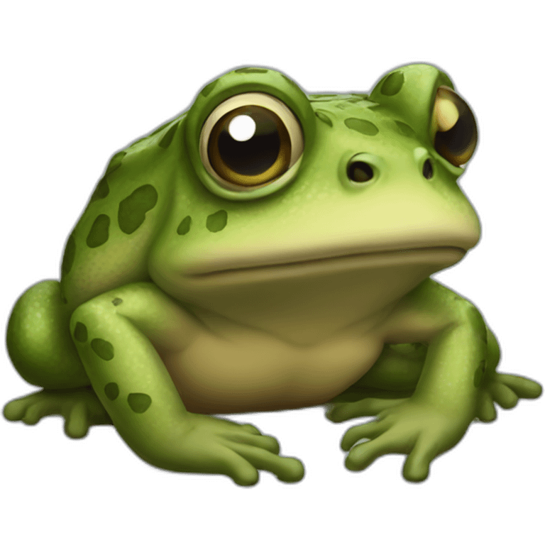 pensive toad emoji