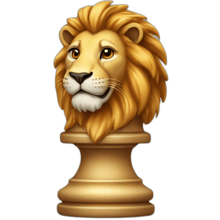 lion chess piece emoji