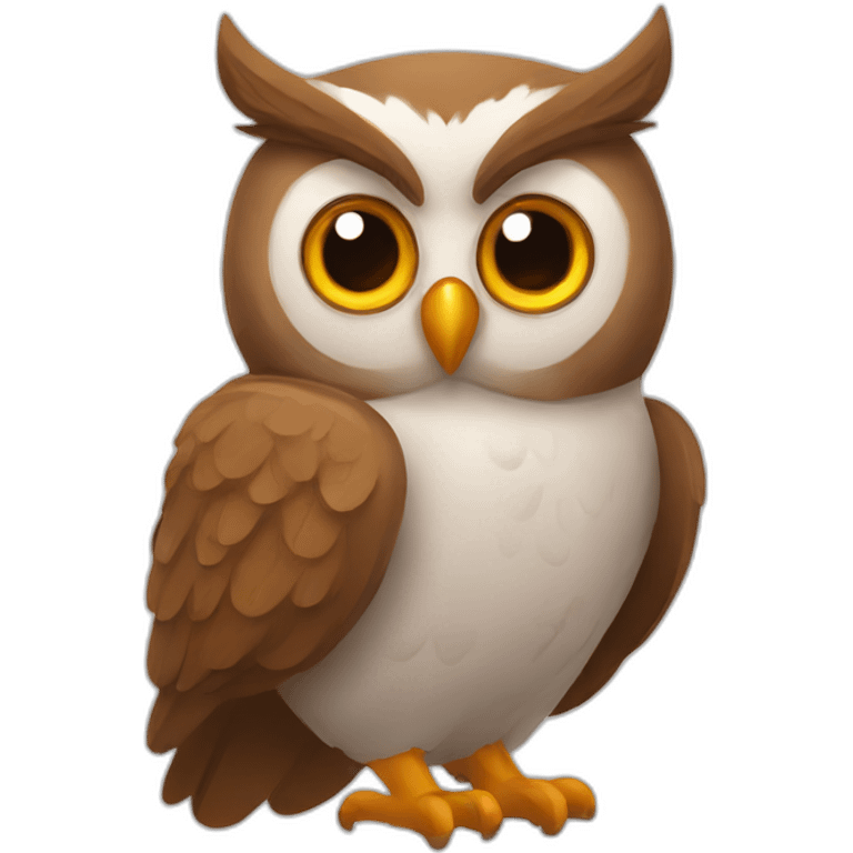 Duolingo owl emoji