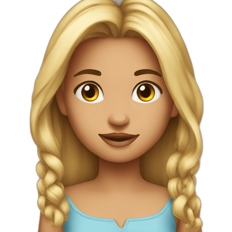 my sweet awesome daugther emoji