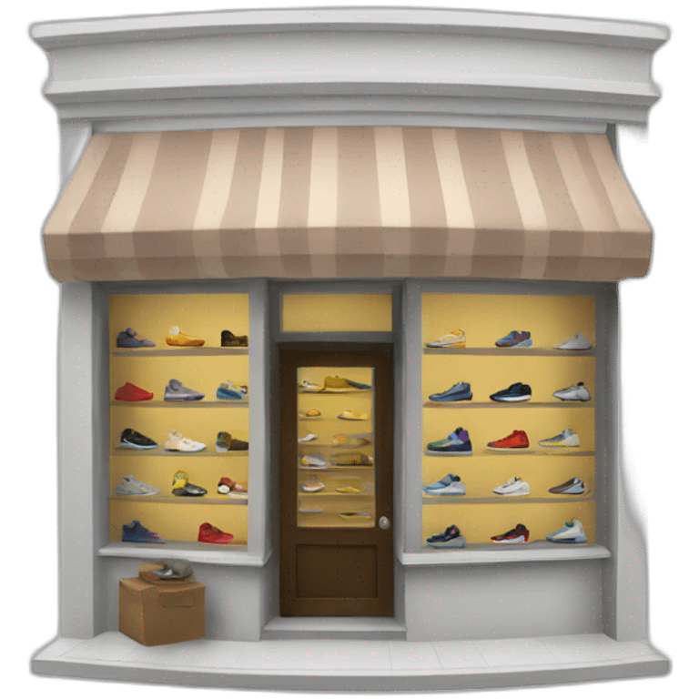 sneaker store emoji