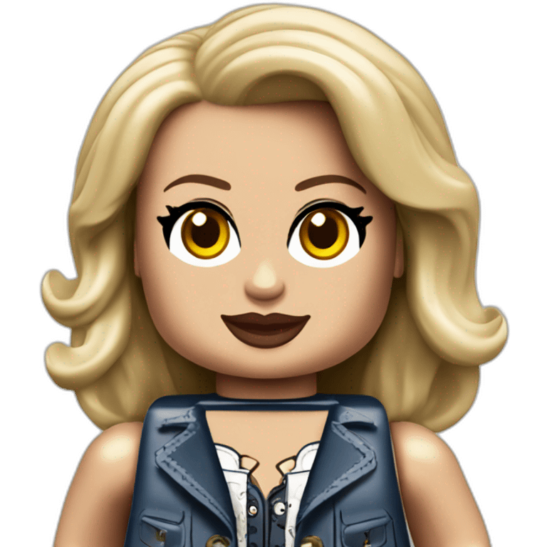 Britney Jean Spears lego  emoji