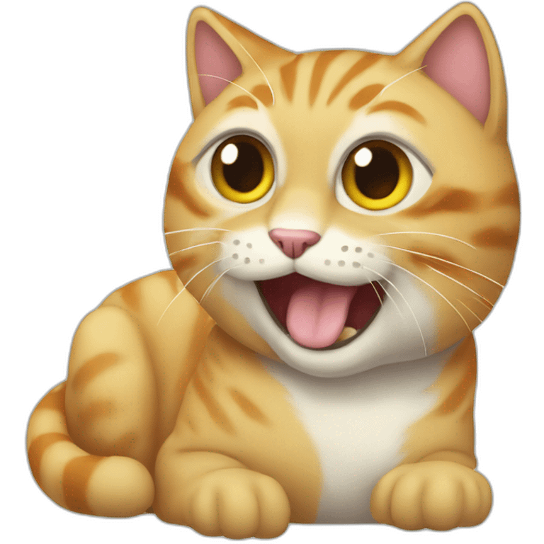 Gatito alterado emoji