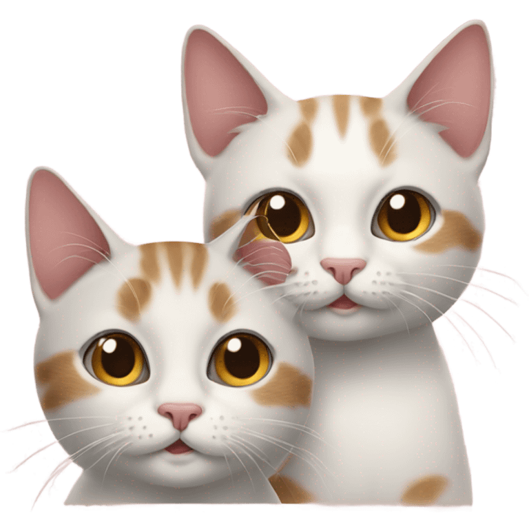 two cats emoji