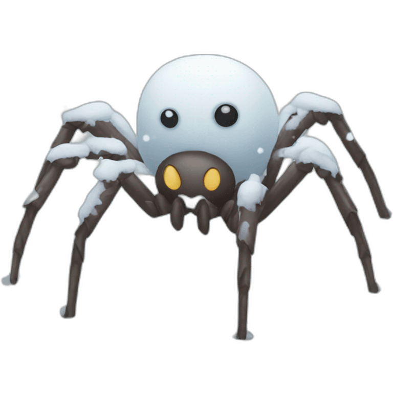 Snow spider emoji