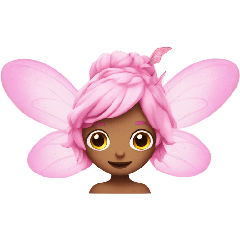 Cute Pink Fairy emoji