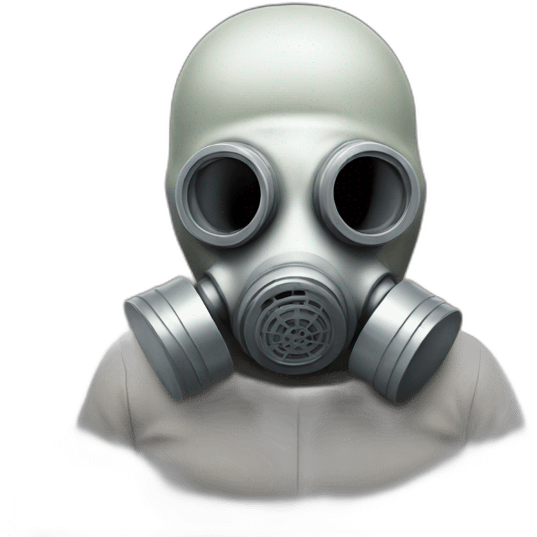 man in gas mask emoji