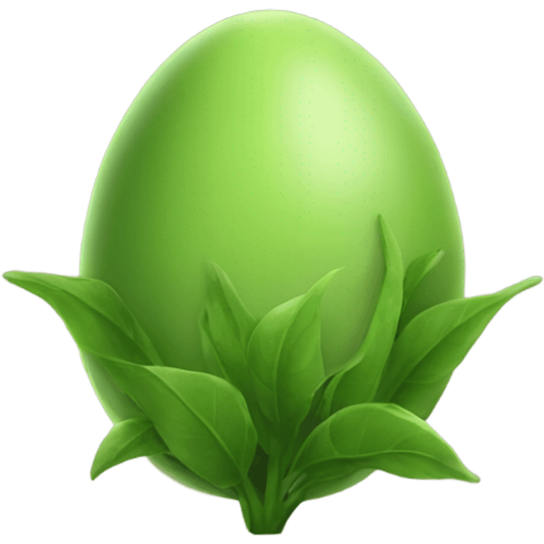 Plant egg emoji