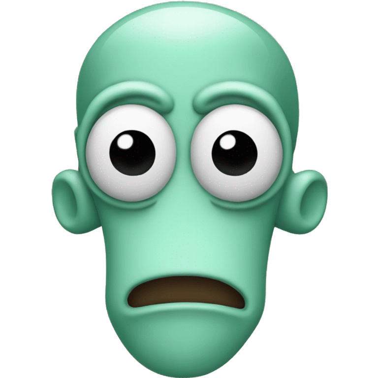 Squidward emoji