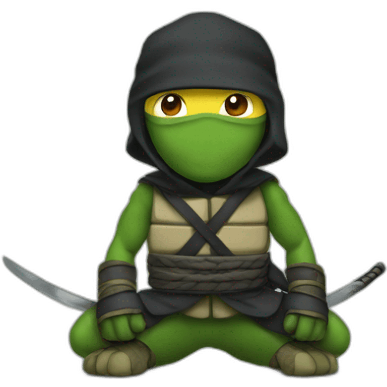 Tortue ninja emoji