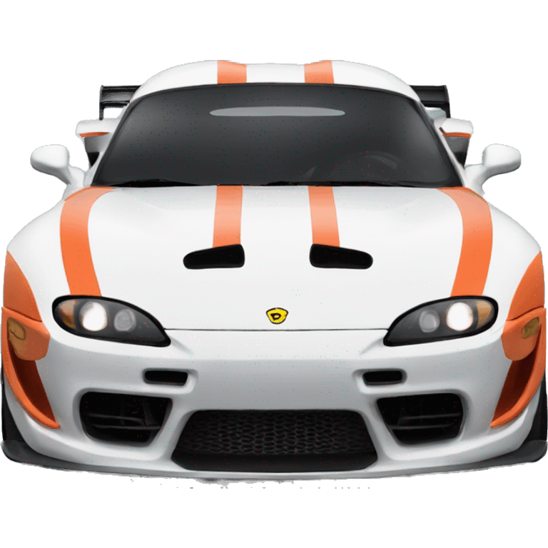 autos de carrera de supra emoji