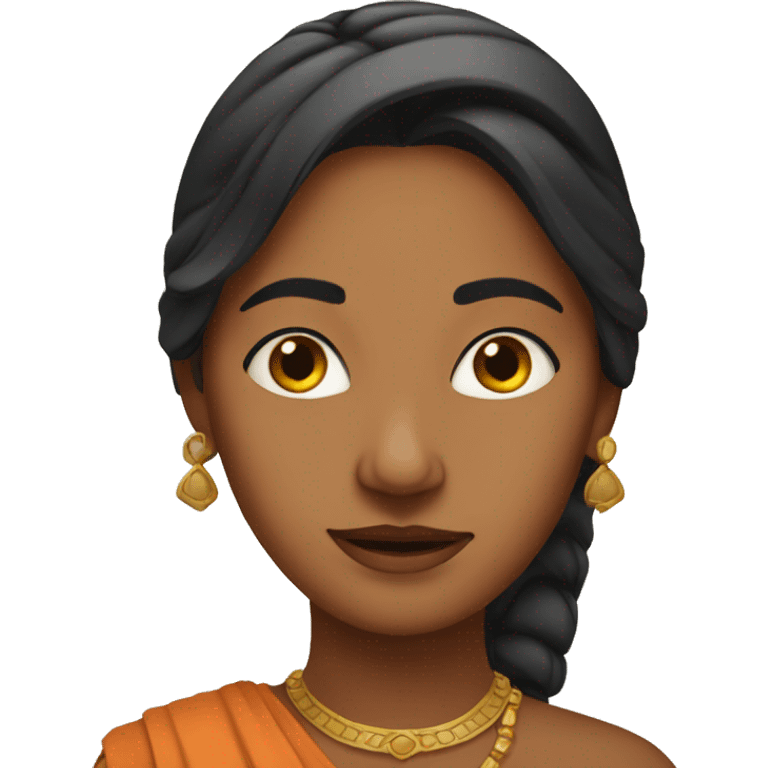 Indian woman emoji