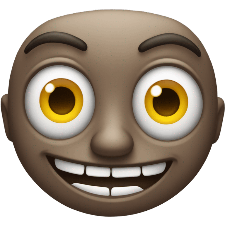 Freaky emoji smirking  emoji