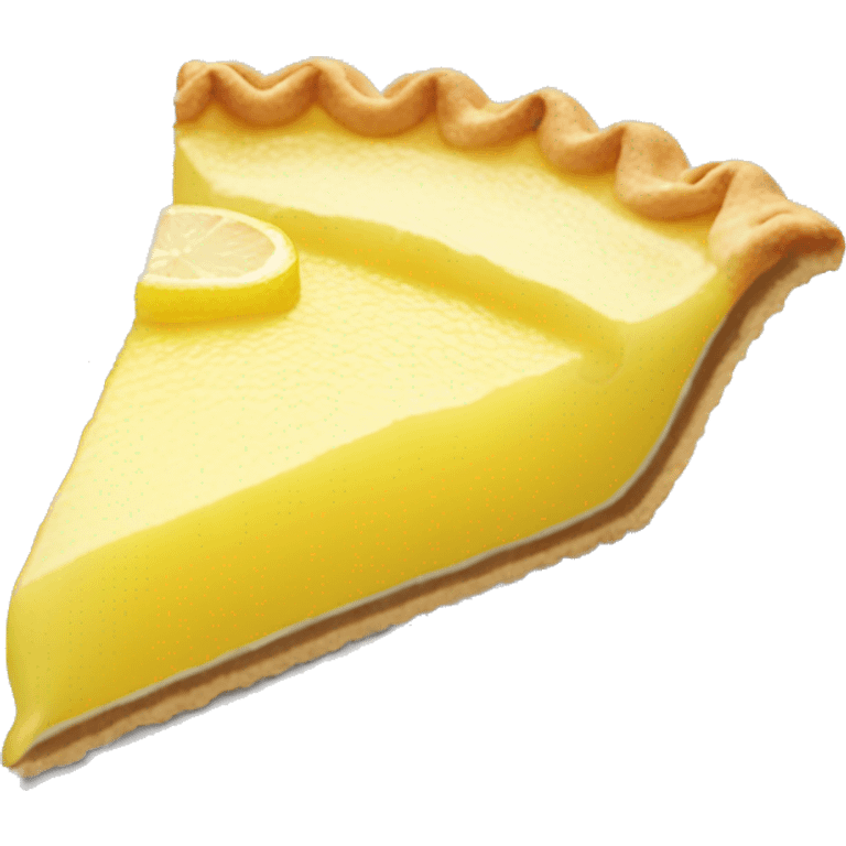 Lemon pie emoji