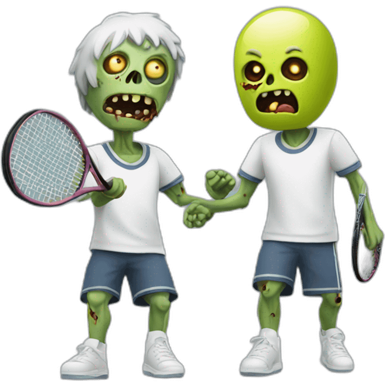 two-zombies-playing-tennis emoji