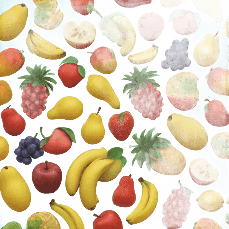 Hands full of fruit emoji