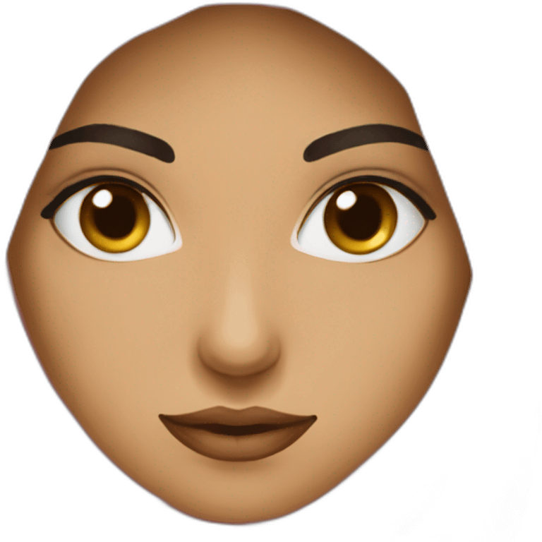 cleavage hijabi emoji