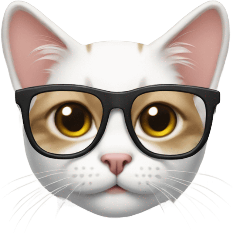 cat with glasses emoji