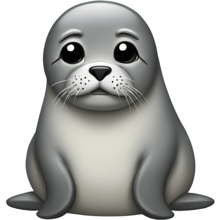 Sad seal emoji