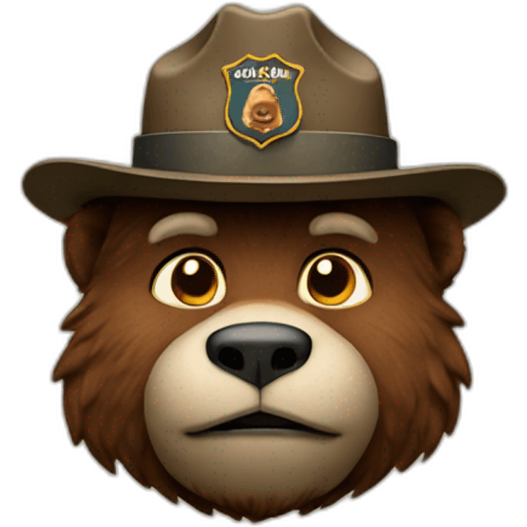 smokey bear emoji