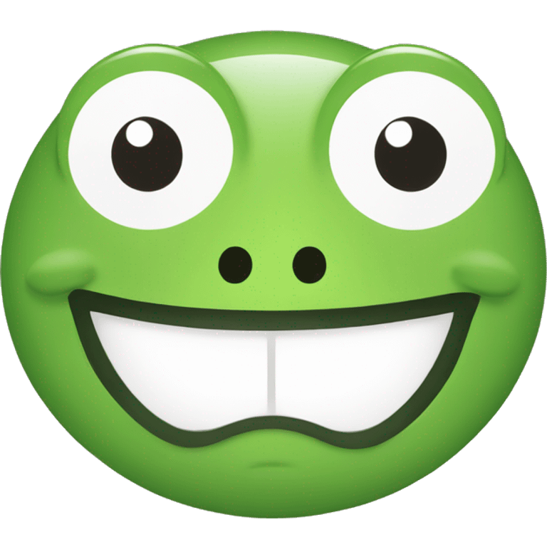 keroppi smiling emoji