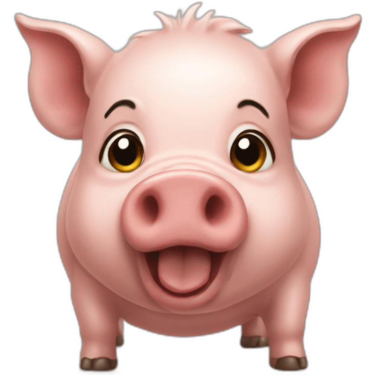 Cochon dinde emoji