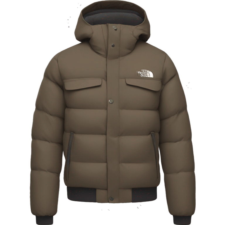 North face jacket  emoji