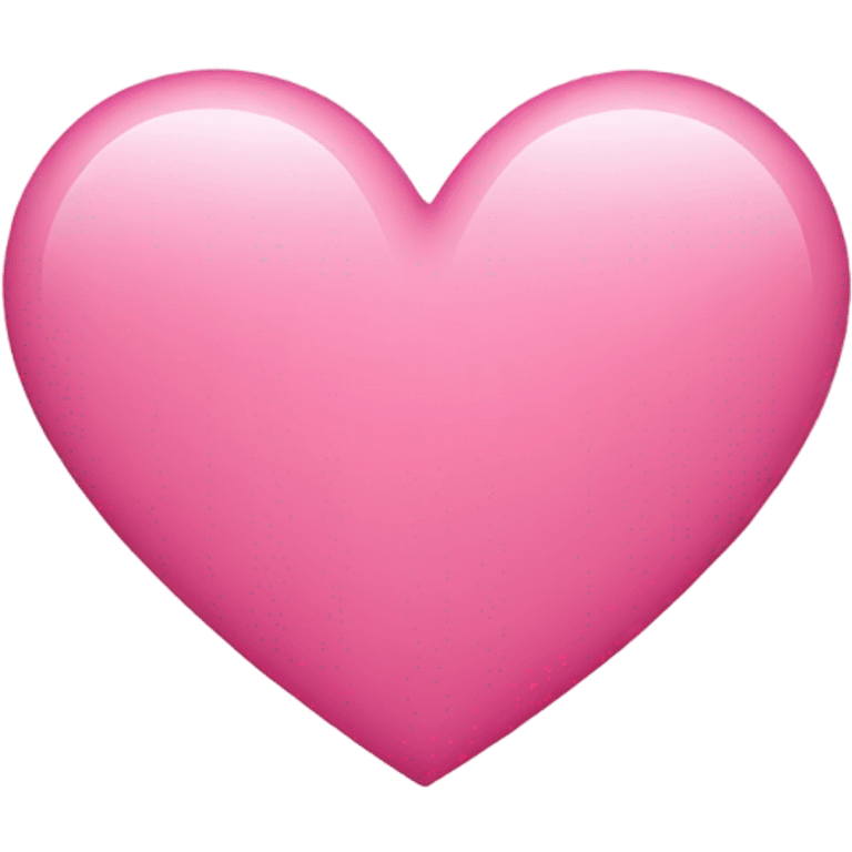 Pink heart  emoji